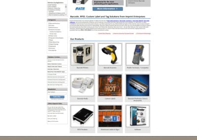 Imprint Enterprises E-Commerce Site